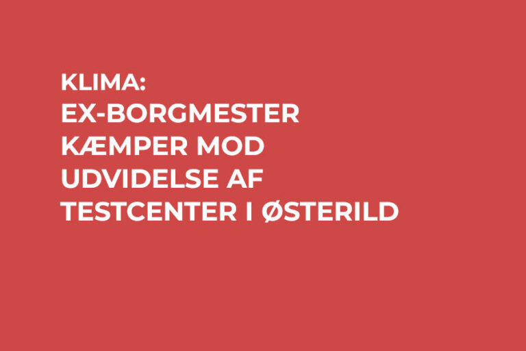 KLIMA: Socialdemokratiet i Thisted kæmper imod udvidelse af testcenteret i Østerild