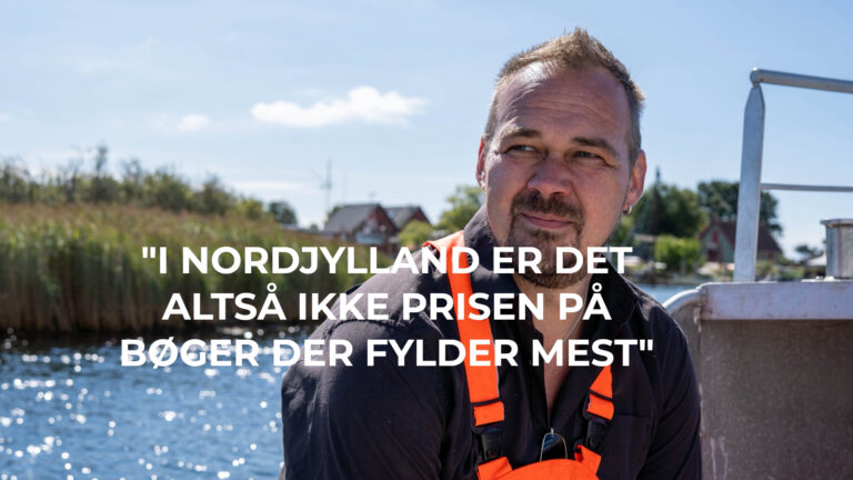 “I Nordjylland er det altså ikke prisen på bøger der fylder mest”